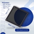 thumbnail image 4 of Filtro de polvo para PC, 120 mm, YIMATEECO, nailon 80, malla, negro (10 unidades), 4 of 8