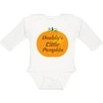 thumbnail image 3 of Inktastic Halloween Daddy Little Pumpkin Boys or Girls Long Sleeve Baby Bodysuit, 3 of 5