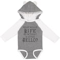 thumbnail image 3 of Inktastic Cellist Music Gift for Cello Player Boys or Girls Long Sleeve Baby Bodysuit, 3 of 5