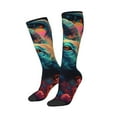 thumbnail image 3 of Cauagu Colorful Flower Goat Print Women's Men's Ankle Socks 1-pack Casual Athletic Socks for Unisex Adult Moisture-Wicking Socks for Daily Wear/Running/Sport, 3 of 8