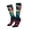1 Black, variant on Picia Women Crew Soft Moisture-wicking Socks Colorful Flower Goat Pattern Design Cotton Socks, One Size fit All