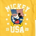 thumbnail image 3 of Disney - Mickey Waving Flag USA - Men's Short Sleeve Graphic T-Shirt, 3 of 5