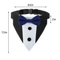 thumbnail image 3 of Zatoumnr Dog Tuxedo Dog Suit Dog Halloween Bandana Collar With Bow Tie, Engagement Birthday Gifts For Small Medium Large Dogs Festival House Props Decor Party Supplies, 3 of 6