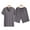 Dark Gray, variant on Loungewear Short Sleeve Breathable Viscose Men Short Sleeve Shorts Pajamas for Home