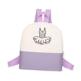 thumbnail image 4 of Mochila de baile de ballet, bolsa de baile para niñas, linda bolsa de lona para gimnasia y baile Púrpura, 4 of 8