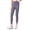 Purple, variant on Bibifish Womens Yoga Pants High Waist Tummy Control Capri Yoga Pants Smooth Fabric Summer Errands & Light Workout Cool Leggings For Ladies