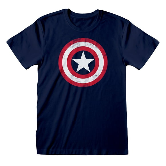 Captain America T-Shirt Bouclier Adulte