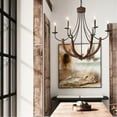 thumbnail image 6 of Capital Lighting - Tybee - Chandelier 6 Light Nordic Grey - in Industrial style, 6 of 10