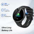 thumbnail image 7 of AI Smart Watch for Men Android iphone, 1.39" Touchsreen Fitness Tracker with Bluetooth Call, 110+ Sport Modes, IP68 Waterproof, Gift Idea, Black, 7 of 7