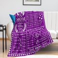 thumbnail image 2 of Birthday Gifts for Women Blanket Happy Birthday Decorations Throw Blanket Best Birthday Gift Ideas for Women Men 50"X40", 2 of 5