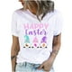 thumbnail image 2 of Pntutb, camisetas de cuello redondo para mujer, camisetas con estampado de conejo de Pascua, camisetas de manga corta, blusa, tops Pntutb Pntutb-4687, 2 of 9