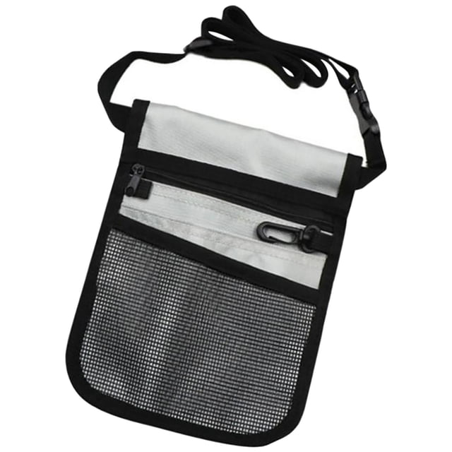 Utilidad Enfermera Organizador Cinturón Extra Bolsillo Quick Pick Vendaje Enfermería Gris Hugo Cinturón organizador de enfermera
