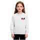 thumbnail image 2 of Sudadera sin capucha Zhongda para niños, sudadera con capucha de terciopelo de manga larga con cuello redondo estampada, sudadera con capucha informal y cómoda para niños, sudadera con capucha, blusa, 2 of 8