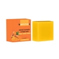 thumbnail image 2 of Fiudx Jabón de Limón, Barra Artesanal Iluminada de Cúrcuma, Limpiador Cítrico y Vitamina C, Exfoliante Suave y Ácido Salicílico, Limpieza Facial Diaria, para Todo Tipo de Piel, Ingredientes Naturales, 2 of 7