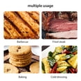 thumbnail image 3 of Naiovety Pinzas para barbacoa de acero inoxidable, antideslizantes, pinzas para asar, ensalada, pan, carne, pinzas, utensilios de cocina, accesorios de Cocina y Comedor  3 unids/set Naiovety HA009877-04, 3 of 6