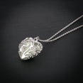 thumbnail image 6 of Joernso Fashion Women Hollow Out Heart Rhinestone Pendant Luminous Chain Necklace Gift, 6 of 7