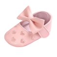thumbnail image 2 of Ame 0-18M Baby Boy Girl Breathable Bow Design Anti-Slip Shoes Casual Sneakers Toddler Soft Soled First Walkers, 2 of 8