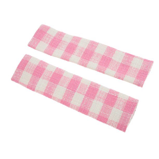 Cojín para Cinturón de Seguridad Rosa de Bargains Únicos de Poliéster 24cm, Almohadilla para Correa de Cinturón de Seguridad 2 Pcs