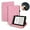 Pink, variant on Dteck Case for 6.8" Amazon Kindle Paperwhite 11th 2021 Embossed Premium PU Leather Book Wallet Cover with Auto Wake/Sleep Floral Folio Stand with Multi-Angle Viewing Elastic Strap, Black