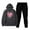 Dark Gray, variant on Womens 2 Piece Outfits Valentine's Day Funny Graphic Hoodie Sweatsuit Sets Fashion Holiday Clothes Airport Travel Pants Tracksuits with Pocktes Pink XXL