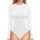 thumbnail image 1 of Body MANGOPOP con cuello redondo y manga larga con forro polar para mujer, 1 of 6