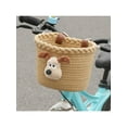 thumbnail image 6 of Cotton Rope Kids Mountain Bike Basket With Detachable for Childrens Bicycle Storage and Outdoor Cycling Accessories, 6 of 11