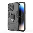 thumbnail image 2 of Military Shockproof for iPhone 16 Pro Protective Case Heavy Duty Armor Rugged Sturdy Phone Cases with Ring Kickstand Bumper Anti-Scratch Cover for iPhone 16 Pro,Black, 2 of 10