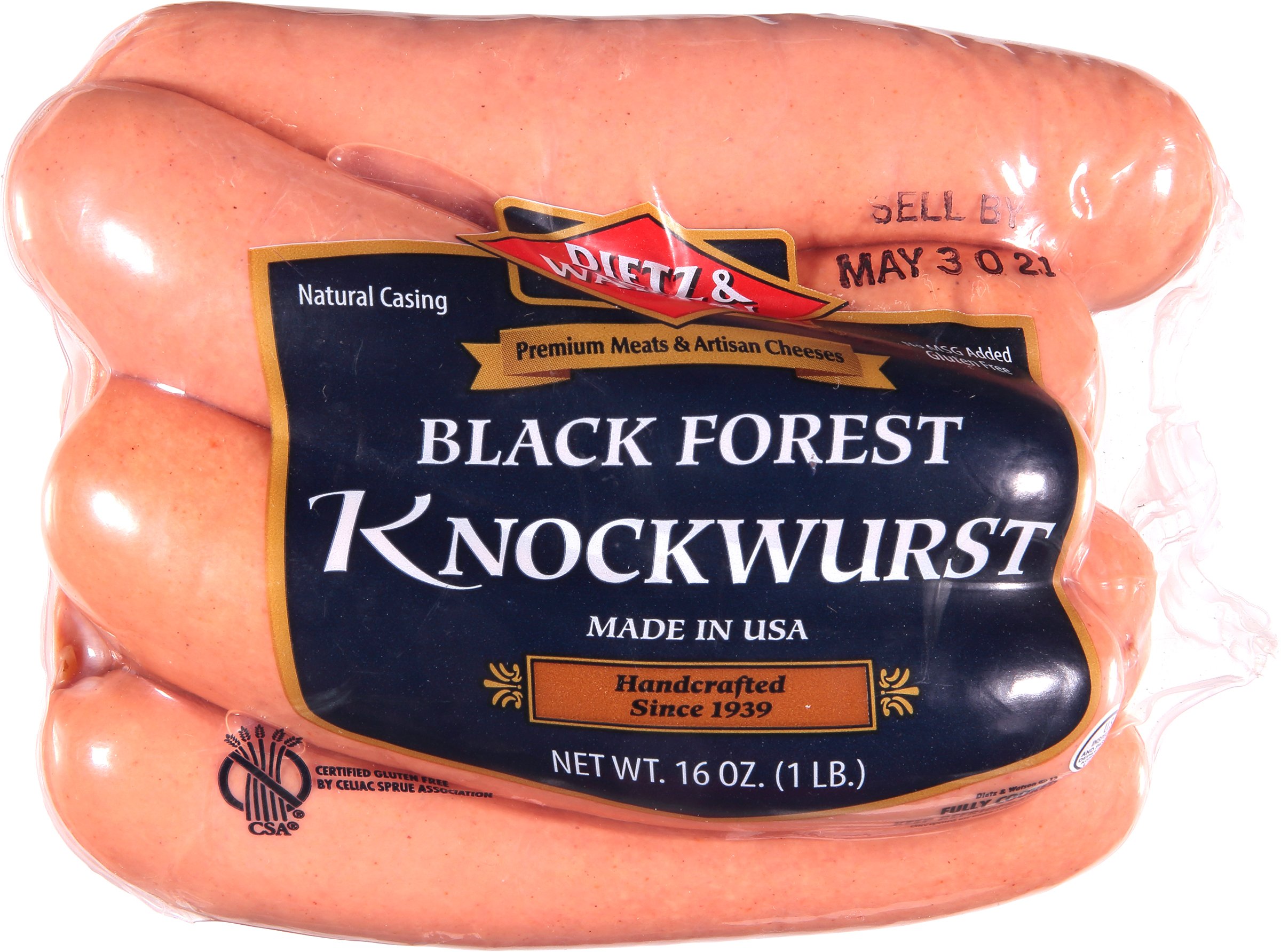 & Watson Forest Knockwurst, 16 Oz. - Walmart.com