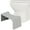 Gray, variant on Squatty Potty Fold N Stow Folding Toilet and Bath Stool, 7"