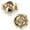 Antiuqe Silver, variant on HDJNal 2Pcs Euro Rose Decorative Cabinet Knob,Drawer Knob Cupboard Door Knobs, Drawer Knob Cupboard Door Knobs, Drawer Pulls Cabinet Handle Knobs for Dresser Cabinet (Bronze)
