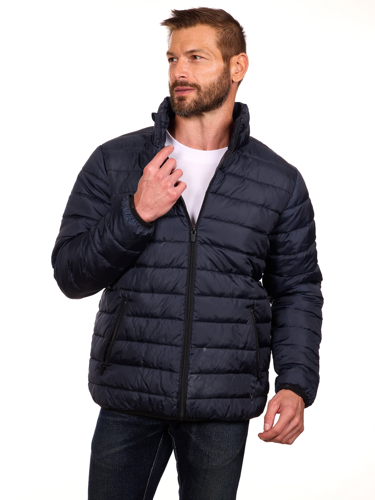 Big Chill Men’s Midweight Quilted Puffer Jacket, Sizes M-XXL