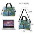 thumbnail image 3 of FORMRS 16" Laptop Bag Carrying Sleeve Case with Handle Travel Shoulder Briefcase, Blue Mountain, 3 of 8