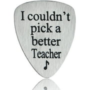 I Couldn’t Pick A Better Teacher Musical Guitar Pick Jewelry Gift for Teachers Blessings to the Teacher