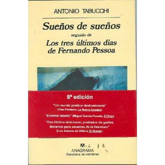 Pre-Owned Sueos de sueos & Los tres ltimos das de Fernando Pessoa (Spanish Edition) (Hardcover) 8433908227 9788433908223