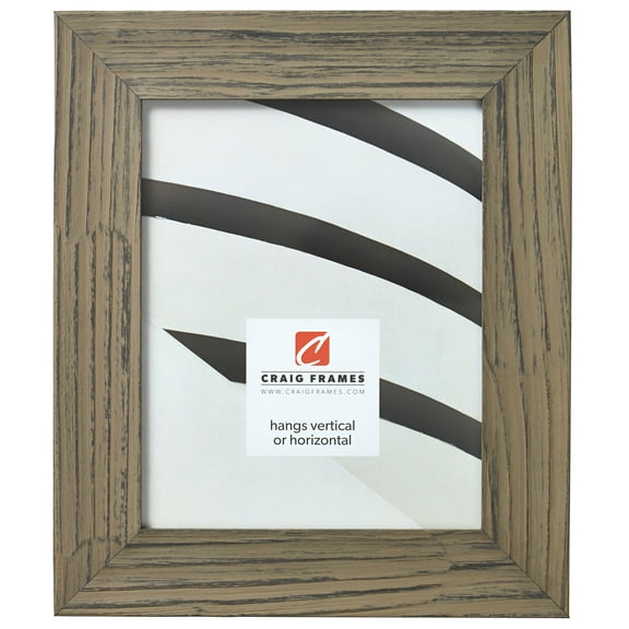 Craig Frames Hausbarn XL, 16x20 inch Picture Frame, Wolf Grey Barnwood