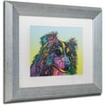 thumbnail image 2 of Trademark Fine Art "Libby" Canvas Art by Dean Russo, White Matte, Silver Frame, 2 of 4