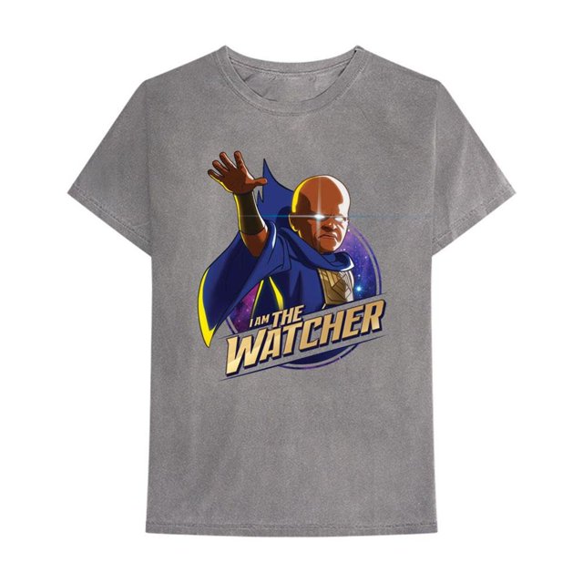 Marvel Comics T-Shirt en Coton pour Adulte « What If I Am The Watcher »