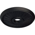 thumbnail image 3 of Ekena Millwork 20 1/8"OD x 3 7/8"ID x 1 7/8"P Berkshire Ceiling Medallion (Fits Canopies up to 6 3/8"), Hand-Painted Steel Gray, 3 of 7