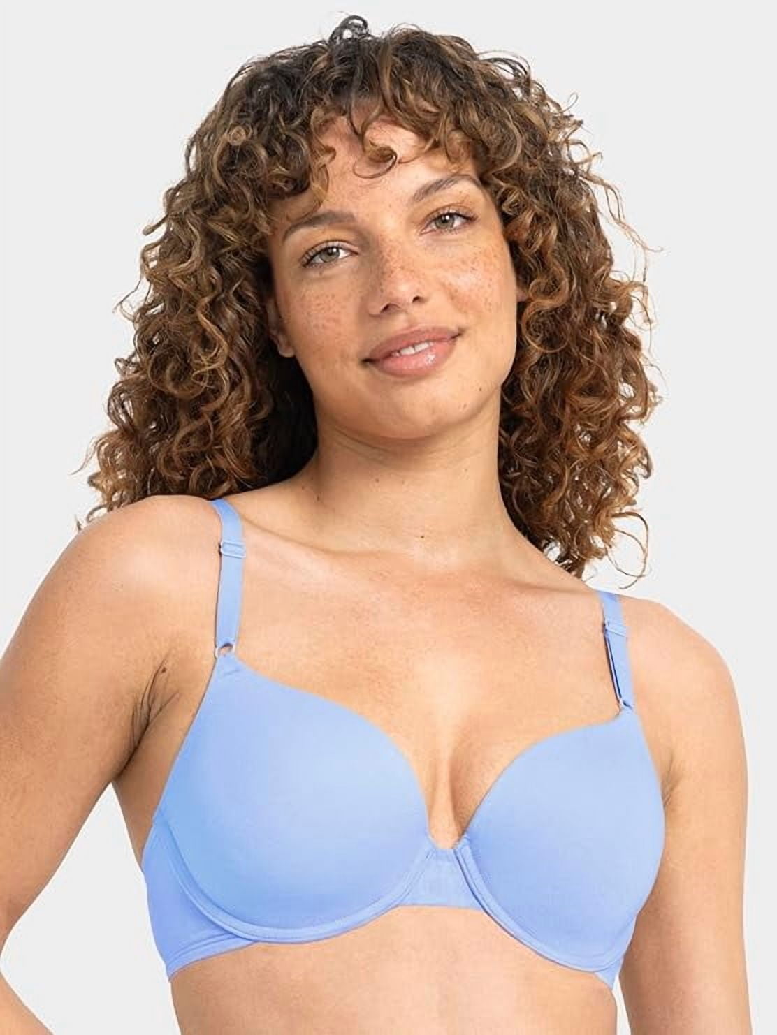 Fruit of the Loom Women's Cotton T-Shirt Bra, 3-Pack, FT797PK, Sizes 34B-42DD