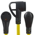 thumbnail image 3 of Conntek 15200 15 Amp To 30 Amp Rv Pigtail Adapter With Led Power Indicator And Ergo Grip, 3 of 5