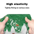 thumbnail image 7 of HELLHERO Christmas Music Theme Anti-Slip Cover Rollator Walker Seat Back Covers Seat & Back Cover Sun & Dust Protector Travel Secure Fit for Streets, 7 of 7