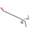 thumbnail image 5 of 40Pcs Single Pegboard Hooks 150mm Board Slat Wall Retail Display Shop Peg Fits 25mm, 5 of 5