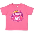 thumbnail image 3 of Inktastic Artist I Love Art Girls Baby T-Shirt, 3 of 5