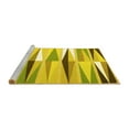 thumbnail image 2 of Ahgly Company Machine Washable Indoor Rectangle Abstract Yellow Contemporary Area Rugs, 4' x 6', 2 of 4