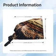 thumbnail image 5 of Cauagu Dreamcatcher With Mandala Pattern 1 Pcs Working Caps,Adjustable Working Hats Elastic Scrub Hats Nurse Scrub Cap Nurse Hats Elastic Tie Back Hats Unisex,One Size, 5 of 7