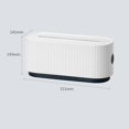thumbnail image 2 of PENGXIANG Home Cable Cord Wire Organizer Excellent Heat Exchange Storage Box for Desktop TV Set Storage - Blue  White, 2 of 3