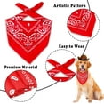 thumbnail image 5 of Dalrosia Dogs Cat Pet Cowboy Costume Cowboy Hat with Bandana Set for Halloween, Christmas, Holiday, Party, Cosplay, 5 of 7