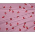 thumbnail image 4 of oneOone Polyester Lycra Fabric Raspberry Fruit Decor Fabric Printed BTY 56 Inch Wide, 4 of 4