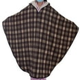 thumbnail image 2 of Poncho para silla de ruedas, cálido, resistente al viento, suave, con capucha, cómoda, cómoda, manta de para pacientes, protección de Yuyangstore Poncho para silla de ruedas, 2 of 8