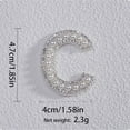 thumbnail image 3 of Clearance Stickers under $1,Personalized Pearl Letter Patch Alphabet Patch Customized Letters Patch On Patch Glue On Patch Applique DIY Bride, 3 of 8